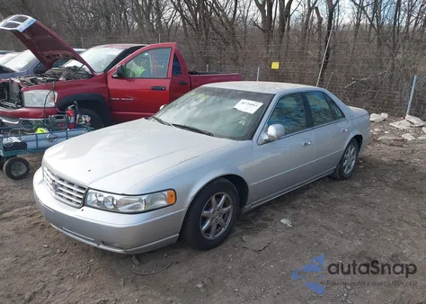 2002 Cadillac Seville Sts z USA, uszkodzony, nr VIN 1G6KY54902U102873